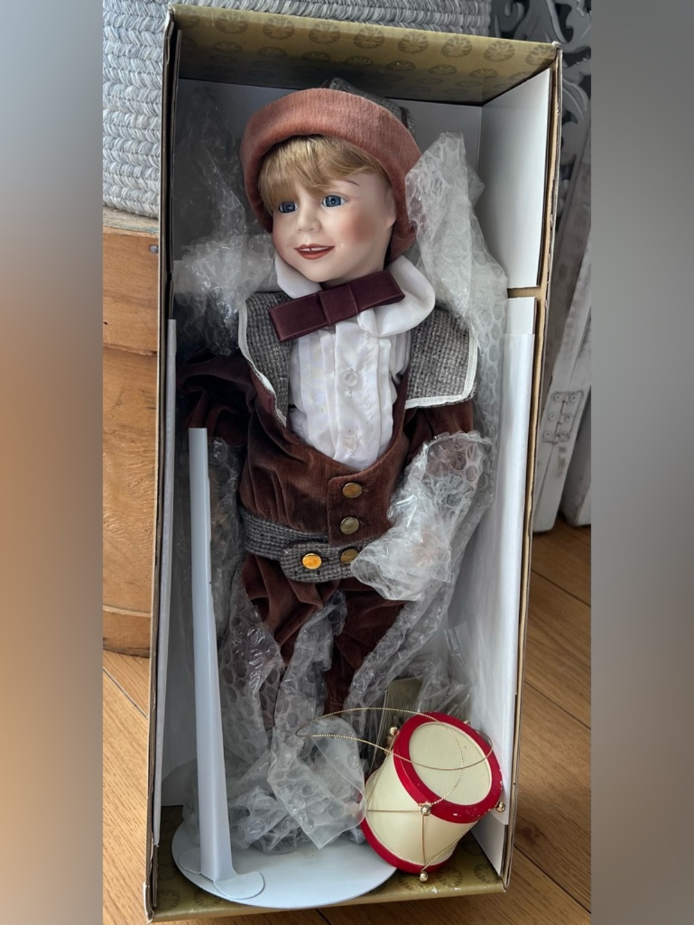 Victoria Impex 17.5” Porcelain Doll Matthew From Marching Band